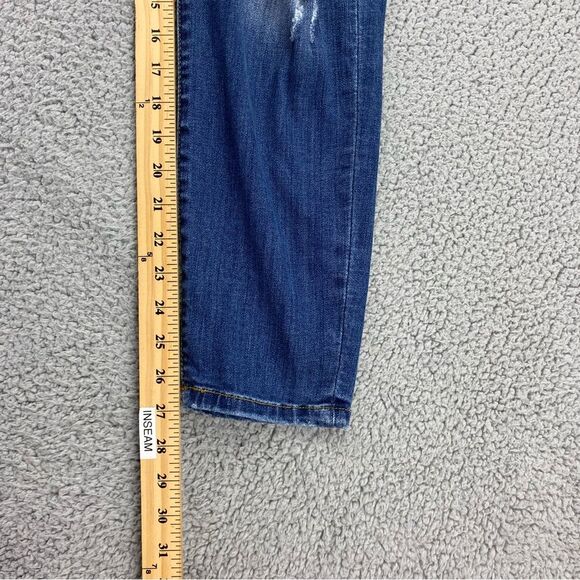 Judy Blue Women's Distressed Relaxed Fit Stretch Jeans |  Size:  9/29 - Picture 10 of 14